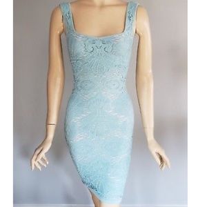 Intimately, Free People Baby Blue Crochet Dress